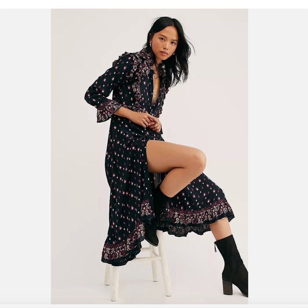 Free People Calico Skies Dress